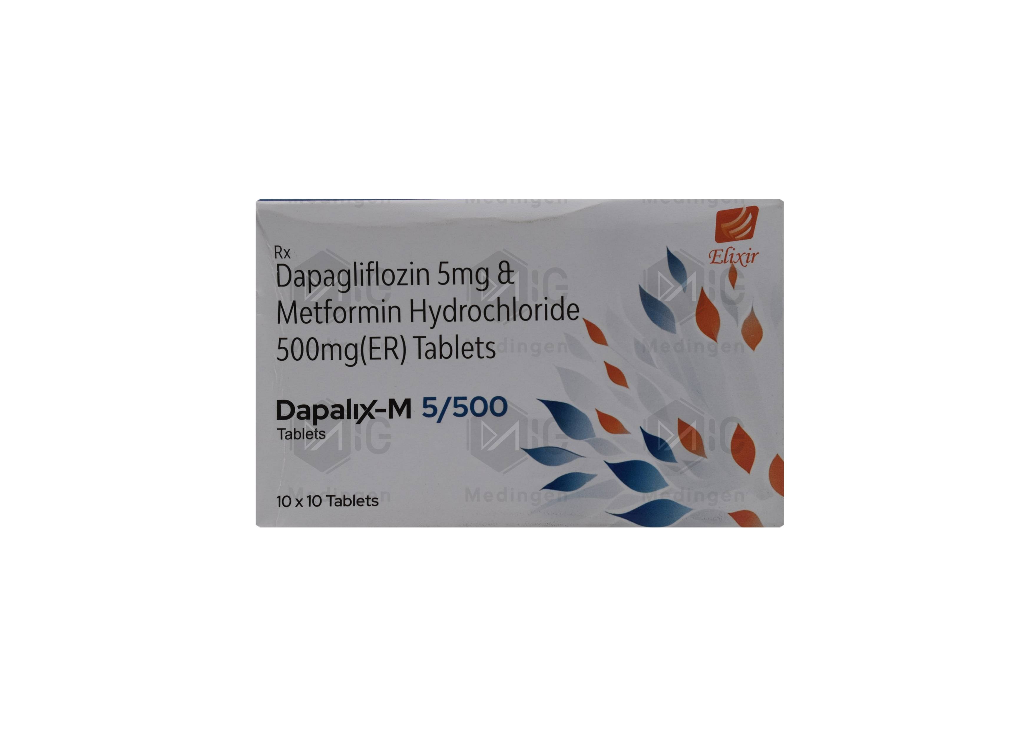 DAPALIX M 5/500MG